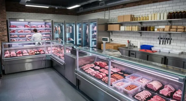 Entreprise d'agencement de boucherie : mobilier froid et installation