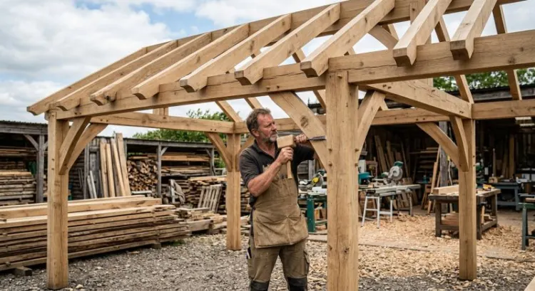 Fabricant de pergola bois sur mesure près de Saint-Étienne (Loire 42)