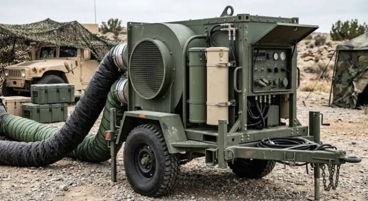 Ventilation d'équipements militaires : MIL-STD-810 et UFC 3-410-01