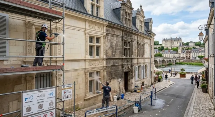 Ravalement de façade dans la Loire : réglementation, techniques et prix au m²